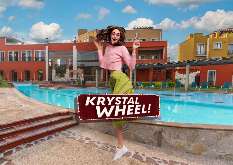 WITH KRYSTAL WHEEL, EVERYONE WINS! Krystal Urban® Cancún & Beach Club WITH KRYSTAL WHEEL, EVERYONE WINS! Krystal Urban® Cancún & Beach Club